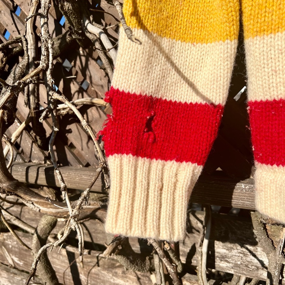 Rare Vintage Polo Ralph Lauren Hudson Bay Knit Sweater - Picture 11 of 14